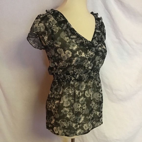 Retro Y2K gothic roses summer top - Picture 9 of 13